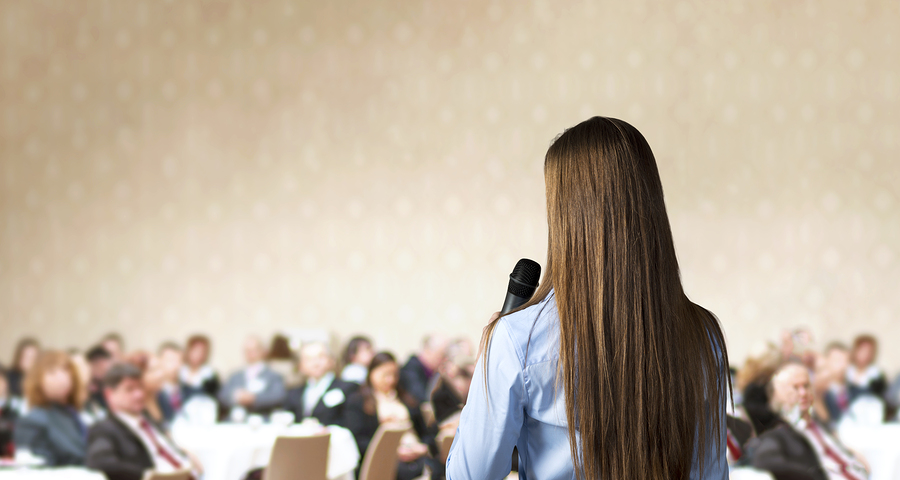 BigStock; HalfPoint, public speaking